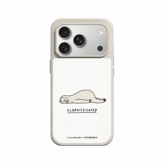 【RHINOSHIELD 犀牛盾】iPhone 17/Air/Pro/Pro Max SolidX 強化吸震緩衝防摔手機殼/樹懶(ilovedoodle)