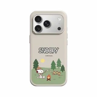 【RHINOSHIELD 犀牛盾】iPhone 17/Air/Pro/Pro Max SolidX 強化吸震緩衝防摔手機殼/露營趣(Snoopy)