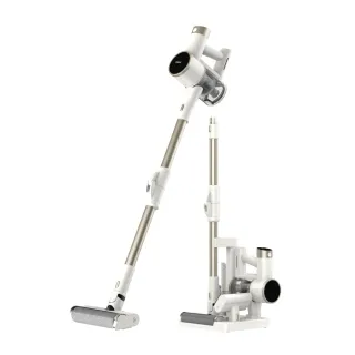 【HERAN 禾聯】綠光降噪無線吸塵器HVC-22PVG50(低噪音/1.08kg羽量級/收納座)