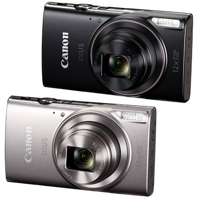 Canon 佳能 IXUS 285 HS 輕巧數位相機，搭載 2000 萬畫素 CMOS 影像感應器與 1 吋以下感光元件，提供高解析度影像捕捉。固定式螢幕方便操作，鋰電池供電持久耐用。無鏡頭接環設計，適合日常隨拍。原廠日本貨，BSMI 認證 D31219 及 NCC 證號 CCAB14LP4220T4，享有 12 個月保固。規格以實際出貨為準，輕鬆記錄美好時刻！