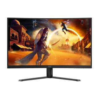 【AOC】無線鍵鼠組★CQ32G4E HDR曲面電競螢幕(32型/2K/180Hz/0.5ms/VA)