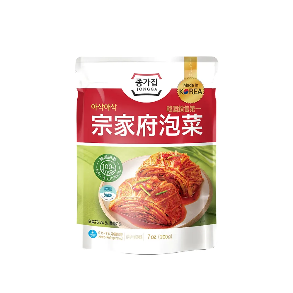 宗家府】Kimchi 200g(原味) - momo購物網- 好評推薦-