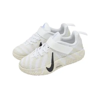 【NIKE 耐吉】籃球鞋 Ja 3 PS 中童鞋 米白 黑 Morant 魔鬼氈 運動鞋(IB4771-101)