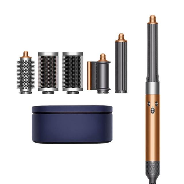 【dyson 戴森】HS05 Airwrap Complete 多功能造型捲髮器/吹風機/造型器(銅色 限量加長版)