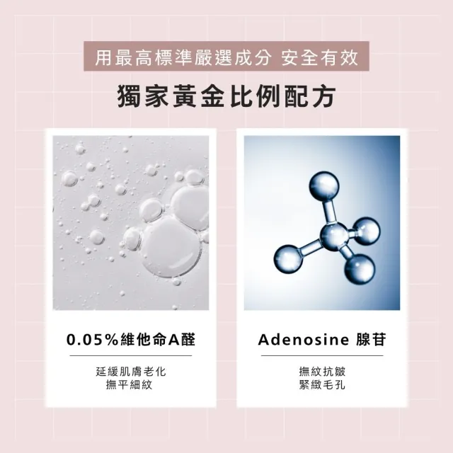【BFFECT】0.05%維他命A醛毛孔緊緻精華 30ml(柔膚瓶/抗老)