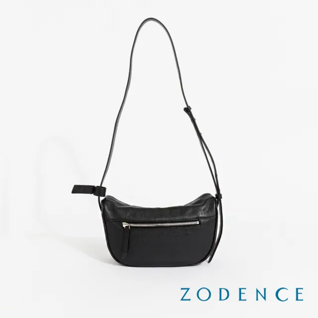 【ZODENCE 佐登司】LOLA植鞣真皮極簡個性斜背包(多色/新品)