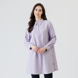 【TRAVELER 旅行者】女款Thermotech吸排抗UV保暖可捲收袖洋裝｜252TR602(吸排快乾/抗UV)