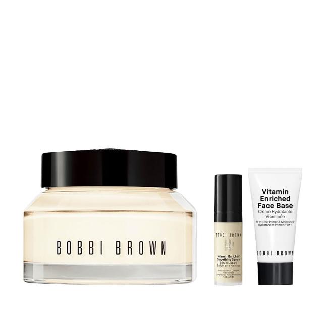 【Bobbi Brown 芭比波朗】維他命完美乳霜50ml特惠組(妝前橘子霜/妝前神霜/雙11限定)