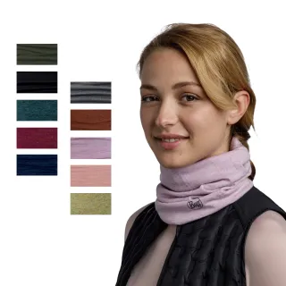 【BUFF】保暖 250 gsm美麗諾羊毛頭巾(自行車/保暖/素色/條紋/羊毛頭巾/美麗諾/)