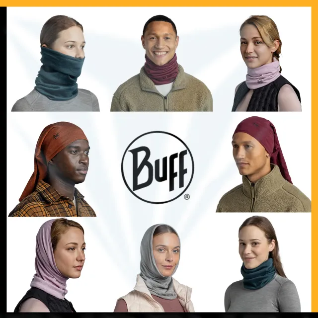 【BUFF】保暖 250 gsm美麗諾羊毛頭巾(自行車/保暖/素色/條紋/羊毛頭巾/美麗諾/)