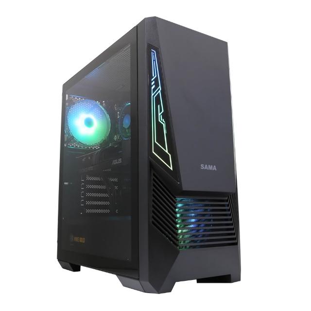 【華碩平台】i7二十核RTX 5070 Win11{狂風之星W}電競機(i7-14700F/B760/32G D5/1TB)