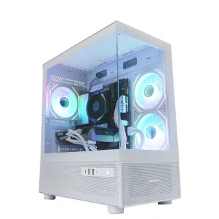 【微星平台】U5十核RTX 5060 Win11{烈陽戰神W}電競機(Ultra 5 225F/B860/32G D5/1TB)