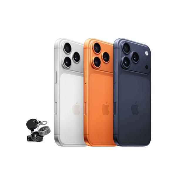 【Apple】iPhone 17 Pro(512G/6.3吋)(磁吸支架+編織線組)