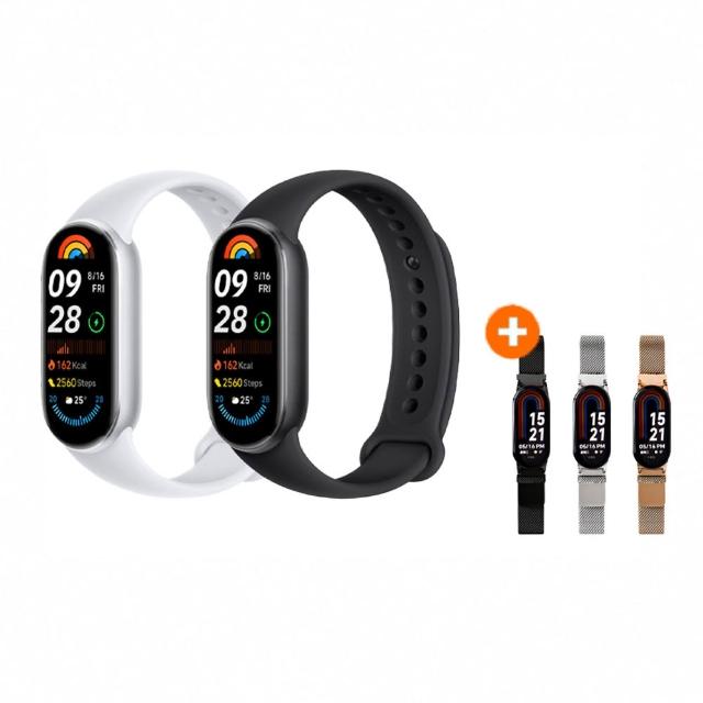 【小米】官方旗艦館 Xiaomi 小米手環 9 NFC★金屬磁吸錶帶組