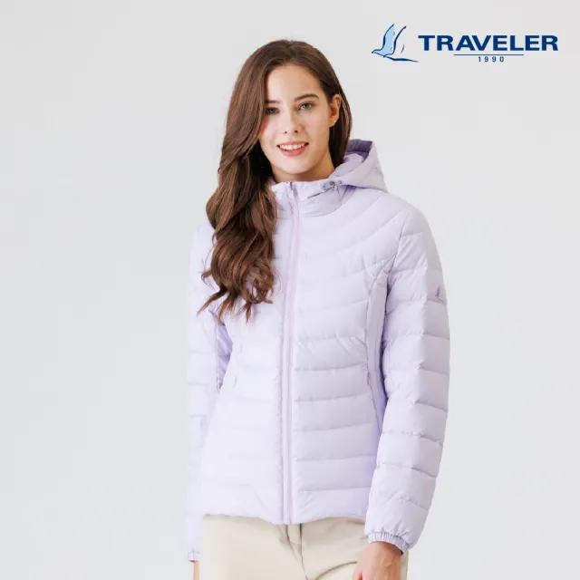 【TRAVELER 旅行者】女款防風撥水羽絨外套/可銜拉|252TR907(撥水/羽絨/防風)