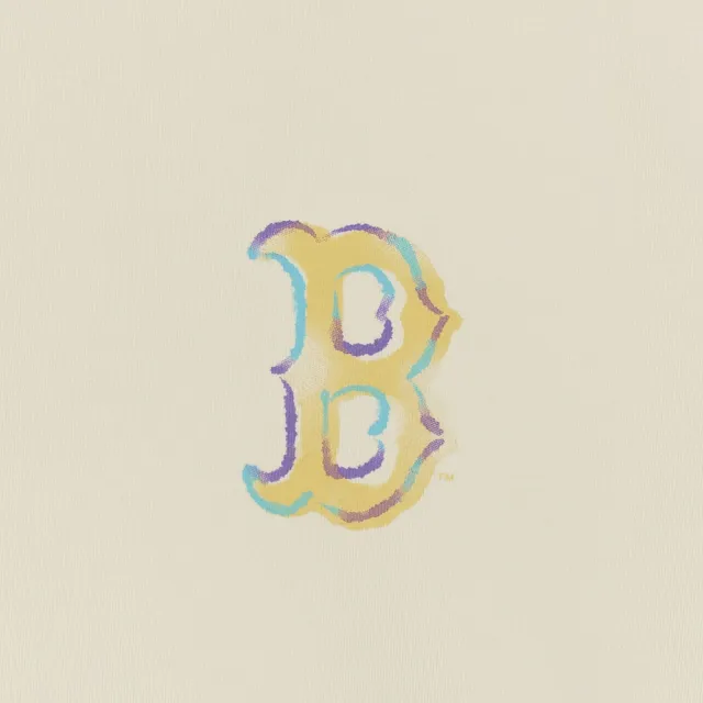 【MLB】背後大Logo長袖大學T 波士頓紅襪隊(3AMTB3254-43CRS)