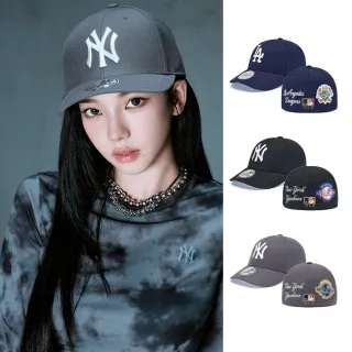 【MLB】硬頂棒球帽 全封帽 道奇/洋基隊(3ACPBB25N-三款任選)