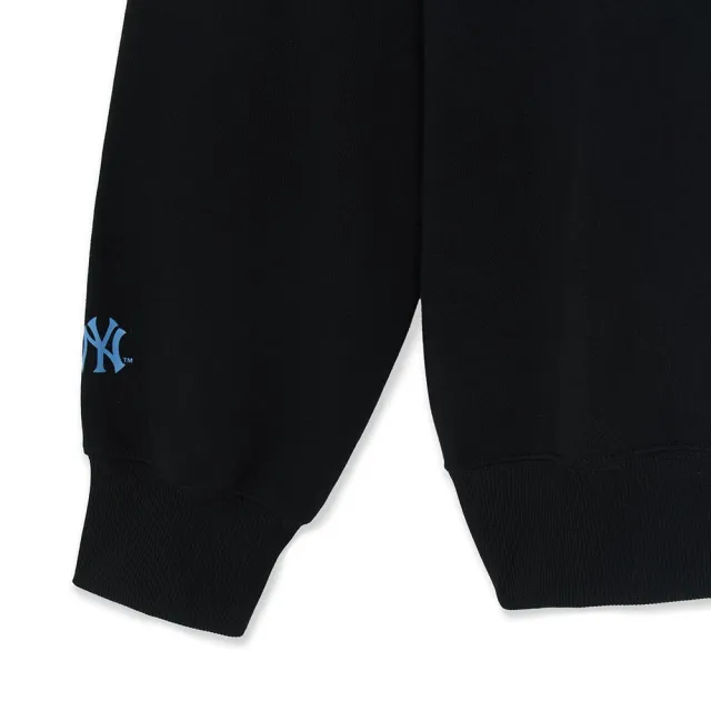 【MLB】背後大Logo長袖大學T 紐約洋基隊(3AMTB3254-50BKS)