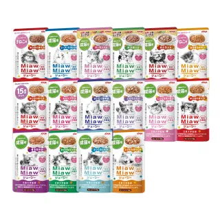 【Aixia 愛喜雅】妙喵主食軟包系列70g*24包組(貓主食餐包/貓餐包/貓濕糧)