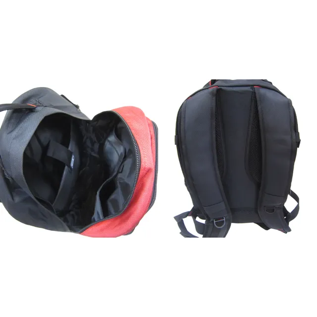 【SNOW.bagshop】雙11 後背包大容量可A4資夾(14吋電二主袋+外袋共四層尼龍布腰釦水瓶外袋)