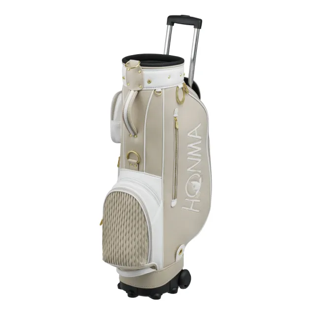 【HONMA 本間高爾夫】高爾夫桿袋Caddie Bag CB12503(米白/黑 任選)限定特惠