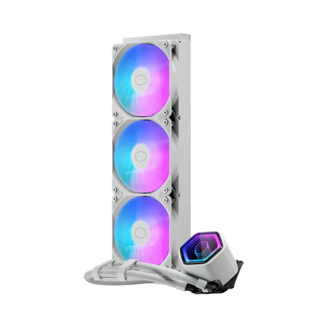 【Cooler Master 酷碼】ML 360 Core II ARGB 白色版 水冷散熱器