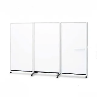【PLUS 普樂士】多連式屏風白板-三連 /台 PWJ-2718DSK