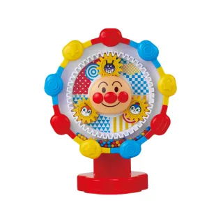 【ANPANMAN 麵包超人】腦部發育〜轉轉珠吸盤齒輪玩具(6個月以上)