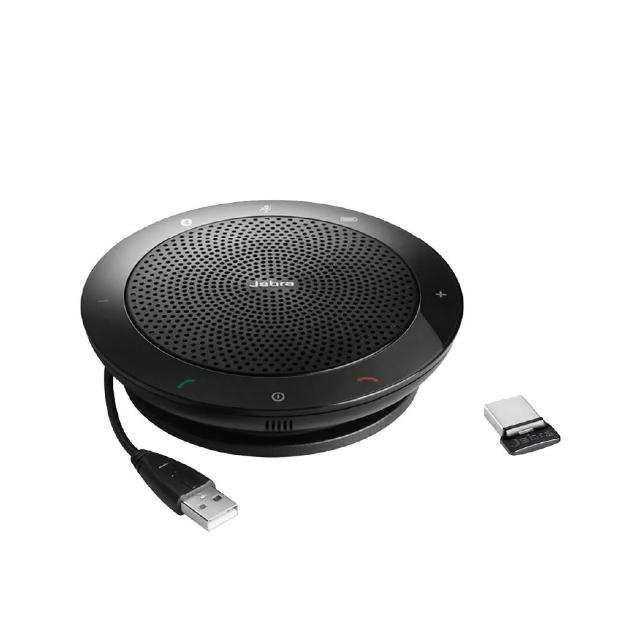 【Jabra】官方直營 Speak 510+MS無線可攜式遠距會議電話揚聲器(藍牙喇叭揚聲器內建麥克風)