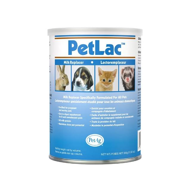 【PetAg 貝克】貝克經典寵物通用奶粉 300g(寵物保健/蜜袋鼯/犬貓鼠兔/小動物奶粉/寵物奶粉)