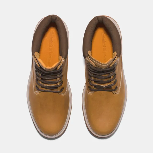 【Timberland】男款小麥色Arbor Road防水中筒靴(A5YKD231)