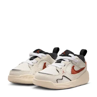 【NIKE 耐吉】運動鞋 童鞋 小童 兒童 喬丹 魔鬼氈 JORDAN CMFT ERA TD 米黑紅 HQ0508-101