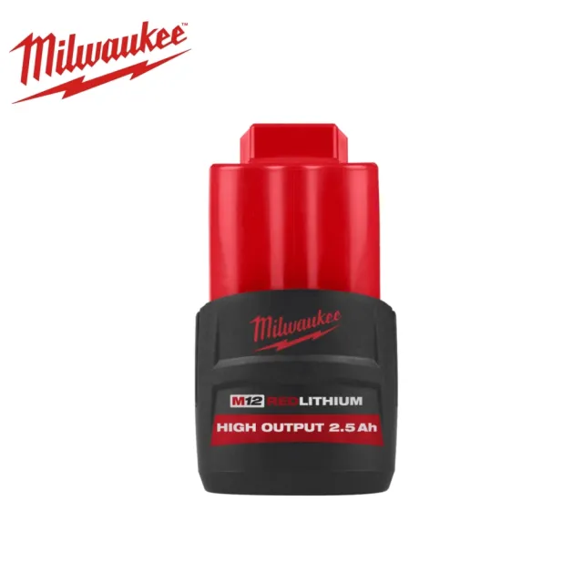【Milwaukee 美沃奇】M12FID2 鋰電 無刷 起子機(M12 FID2主機+單2.5電池+充電器)