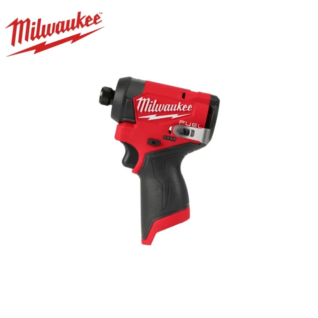 【Milwaukee 美沃奇】M12FID2 鋰電 無刷 起子機(M12 FID2主機+雙2.5電池+充電器)