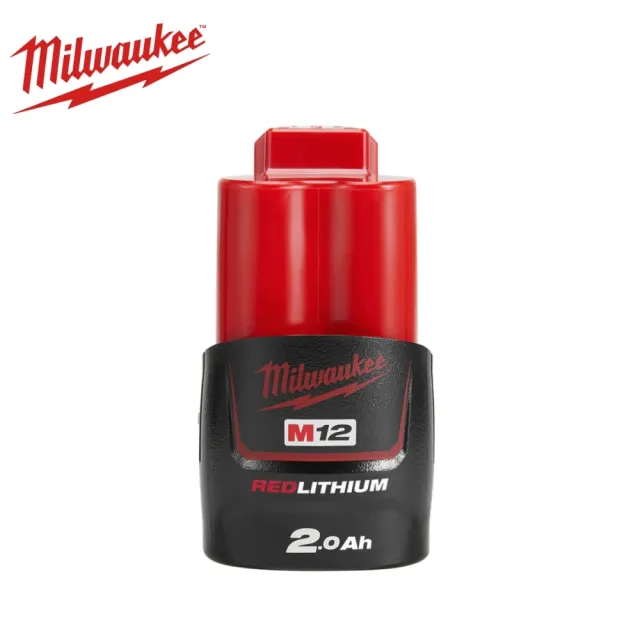 【Milwaukee 美沃奇】M12FID2 鋰電 無刷 起子機(M12 FID2主機+雙2.0電池+充電器)