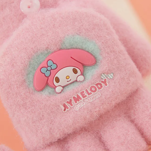 【SANRIO 三麗鷗】正版三麗鷗兒童手套保暖手套(酷洛米/大耳狗/美樂蒂/帕恰狗)