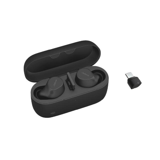 【Jabra】官方直營 Evolve2 Buds商務會議多點藍牙真無線耳機(ANC主動降噪)