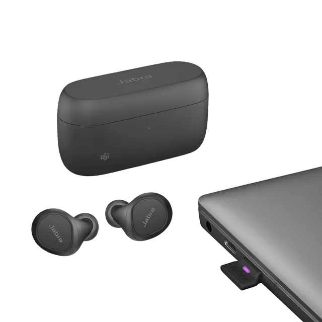 【Jabra】官方直營 Evolve2 Buds商務會議多點藍牙真無線耳機(ANC主動降噪)