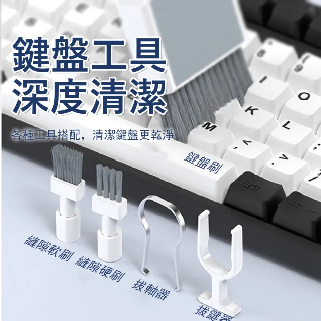 【Kyhome】33合一多功能清潔套☆ 鍵盤耳機清潔筆(除塵神器/筆電手機相機清潔/3C大掃除/一體式收納)
