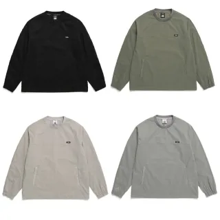 【國家地理服飾官方旗艦】男女同款 DIMER 平織運動大學T(4色可選/百搭單品)