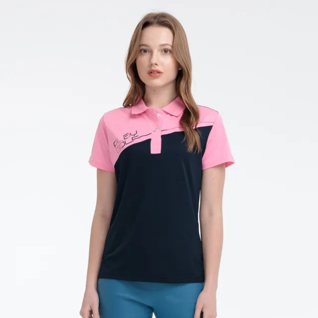 【PAUL SAILING】吸濕排汗短袖POLO衫-女款