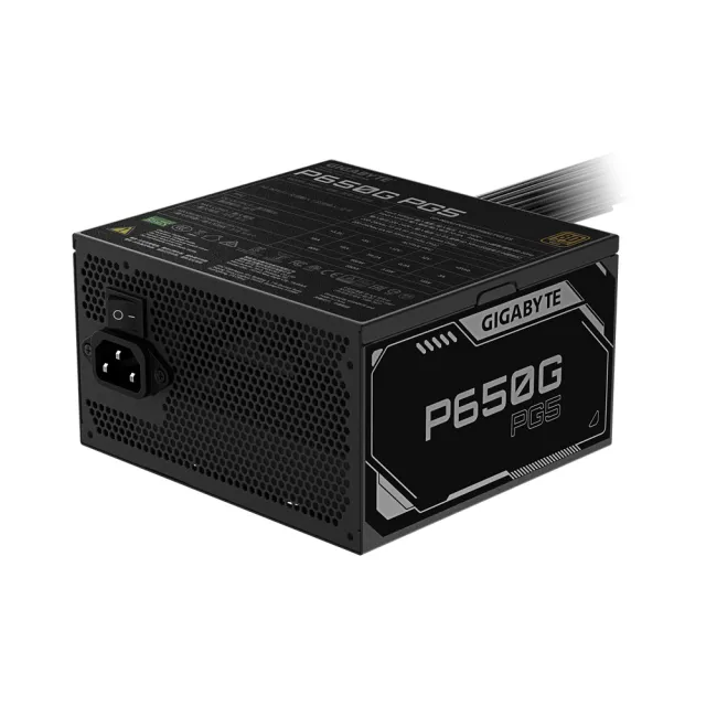 【GIGABYTE 技嘉】P650G PG5 金牌 電源供應器