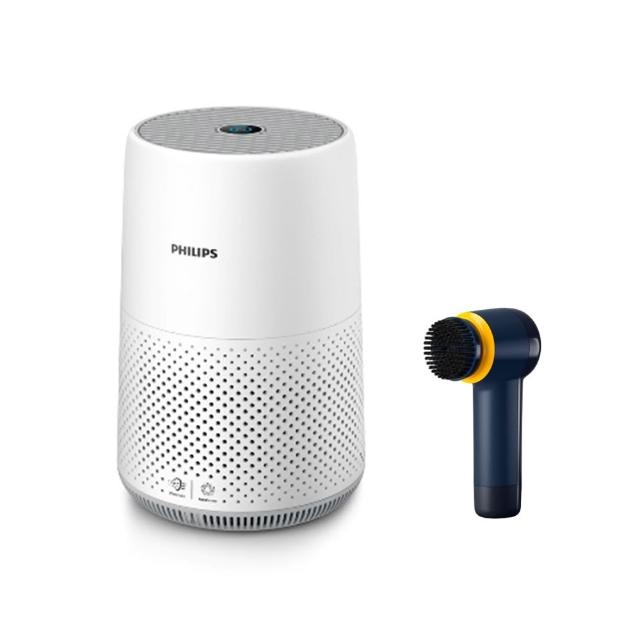 【Philips 飛利浦】奈米級空氣清淨機 AC0819+小旋風電動洗鞋機GCA1000