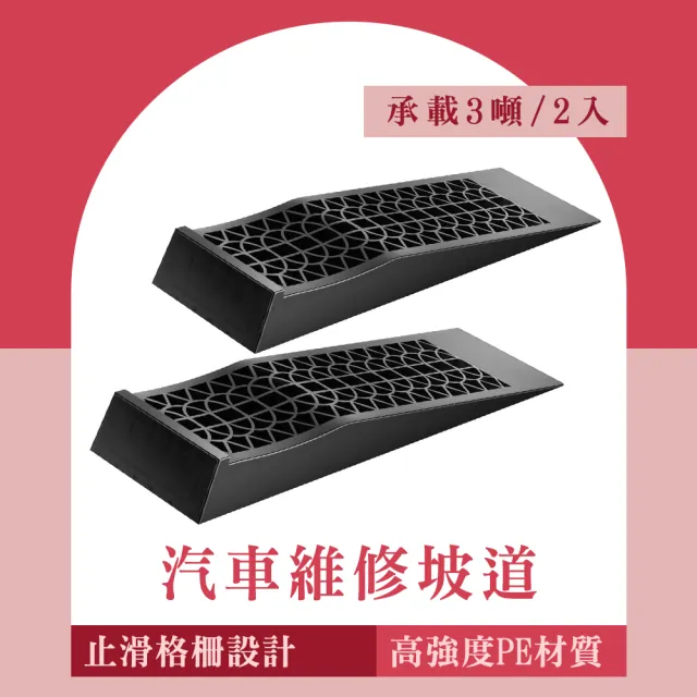 【NOC】修車坡道 車輛升降架 修車工具 高防滑坡道 車底維修坡道(165-GT13P 車底升高平台 維修坡道)