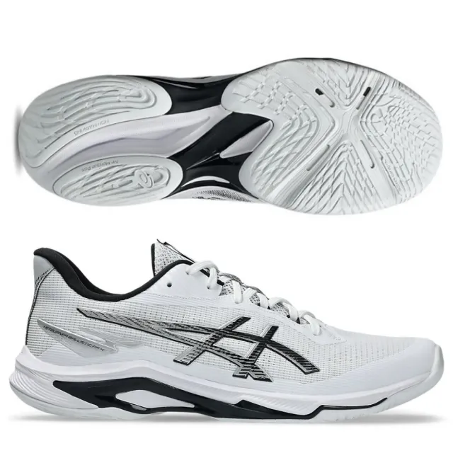 【asics 亞瑟士】NETBURNER BALLISTIC FF 4 男女款 排球鞋 匹克球(1053A070-100 1052A083-100 白 黑 銀 藍 