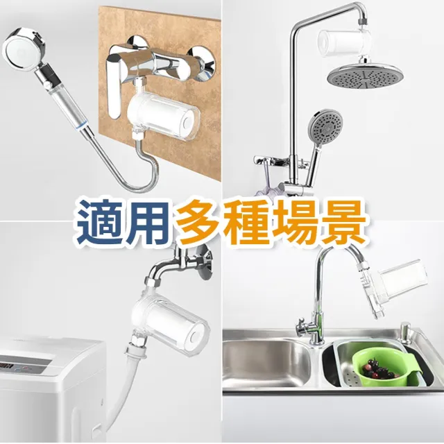 【FilterFlex】前置過濾器(沐浴前置過濾器 沐浴過濾器 洗衣機過濾器 水龍頭過濾器 智能馬桶過濾器)