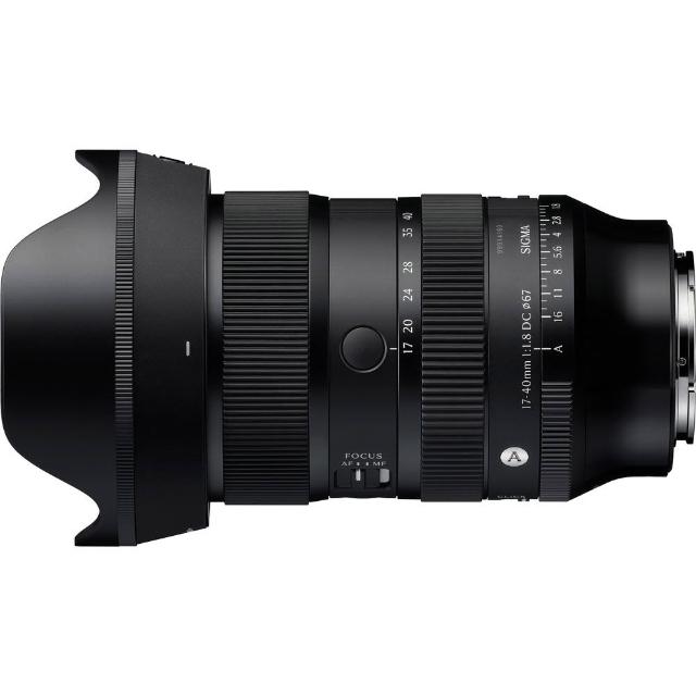 【Sigma】17-40mm F1.8 DC Art for FUJIFILM X 富士接環(公司貨 廣角變焦鏡頭 旅遊鏡 APS-C微單眼鏡頭)