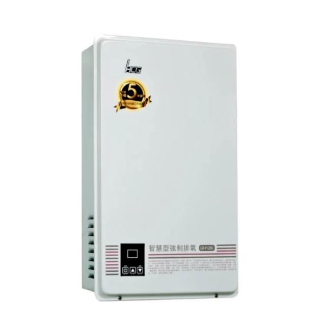 HCG和成 GH-1266 HCG和成 GH1266 瓦斯熱水器,臺灣製造,採用FE強制排氣式設計,具備數位恆溫控制功能與電子式連續點火系統,熱效率達83.0%,能源效率等級為第二級,適閤家庭使用。支援天然瓦斯與液化瓦斯雙燃料,尺寸為635x380x170mm,重量14Kg,提供1年保固。