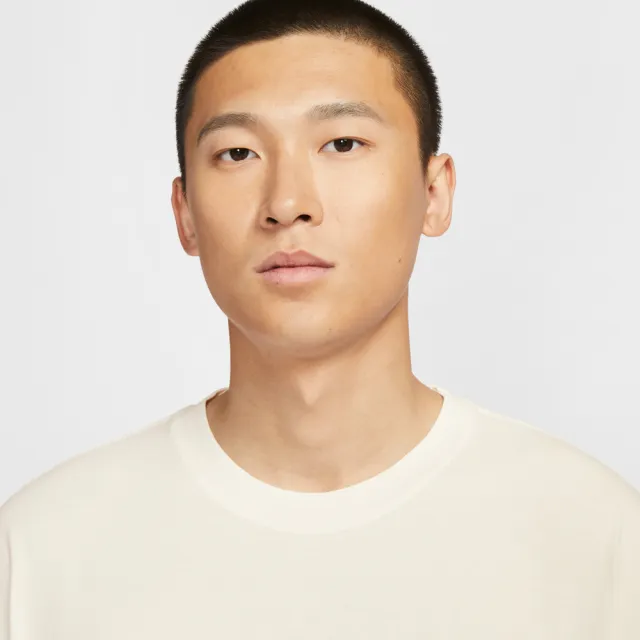 【NIKE 耐吉】短袖上衣 男 落肩寬鬆版型 AS JM M NK TEE M90 ROCKSTAR 2 米白 II1490-133