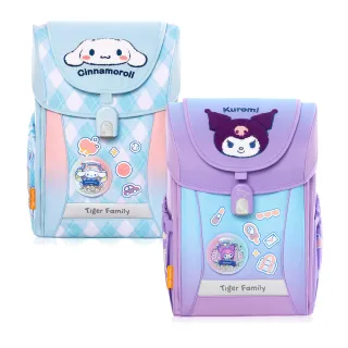 【Tiger Family】學院風超輕量護脊書包-三麗鷗聯名款-酷洛米大耳狗美樂蒂(125-150CM適用 努拉一家推薦)